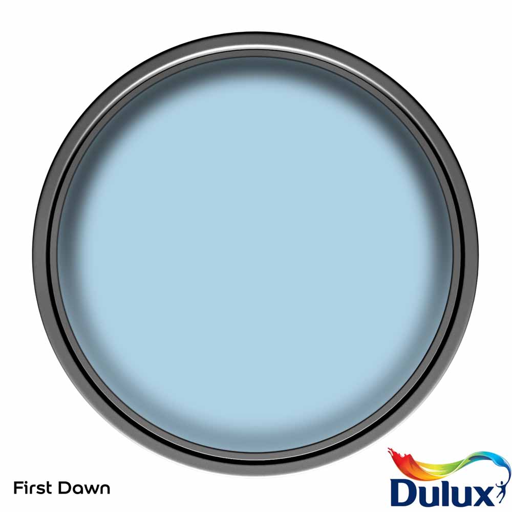 Dulux Walls & Ceilings First Dawn Silk Emulsion Paint 2.5L Image 3
