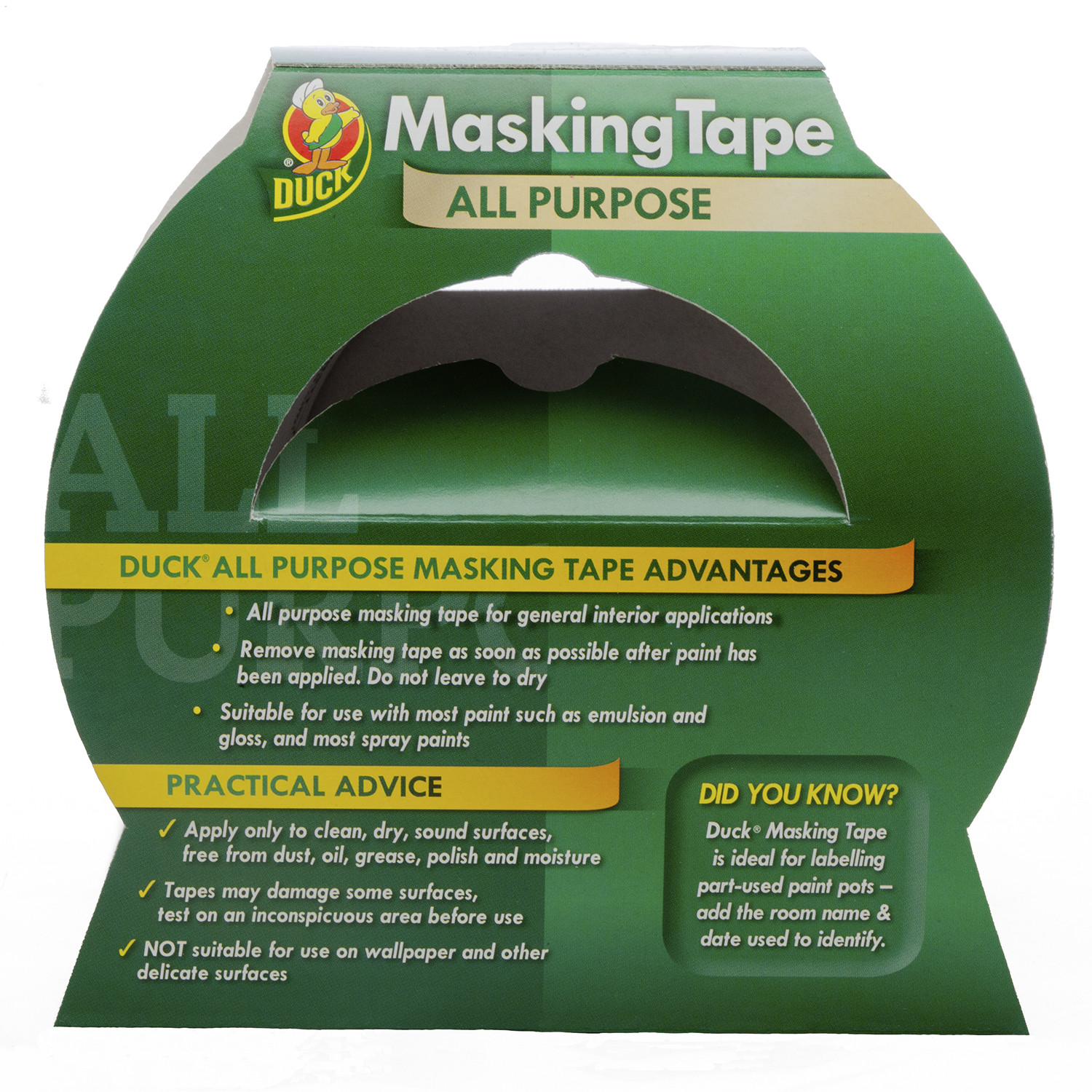 Duck Tape All Purpose Masking Tape Image 3