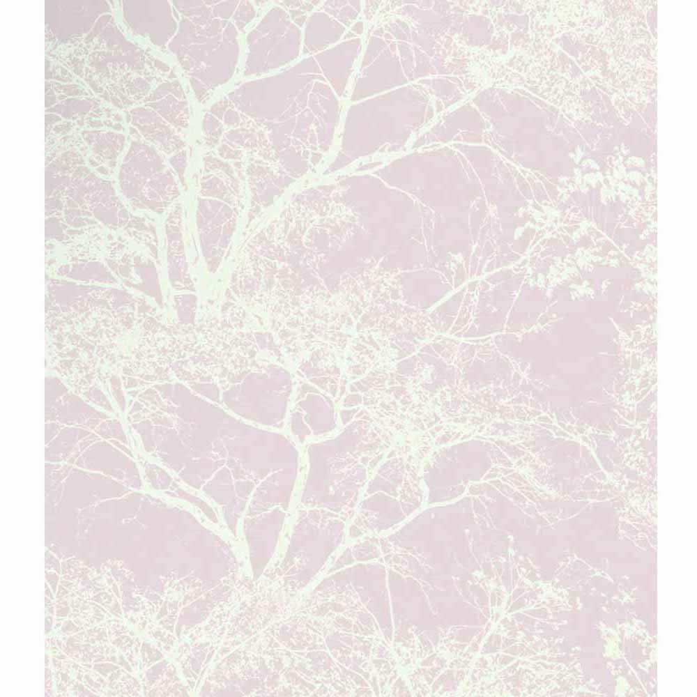 Holden Decor Whispering Trees Dusky Pink Glitter Wallpaper Image 1