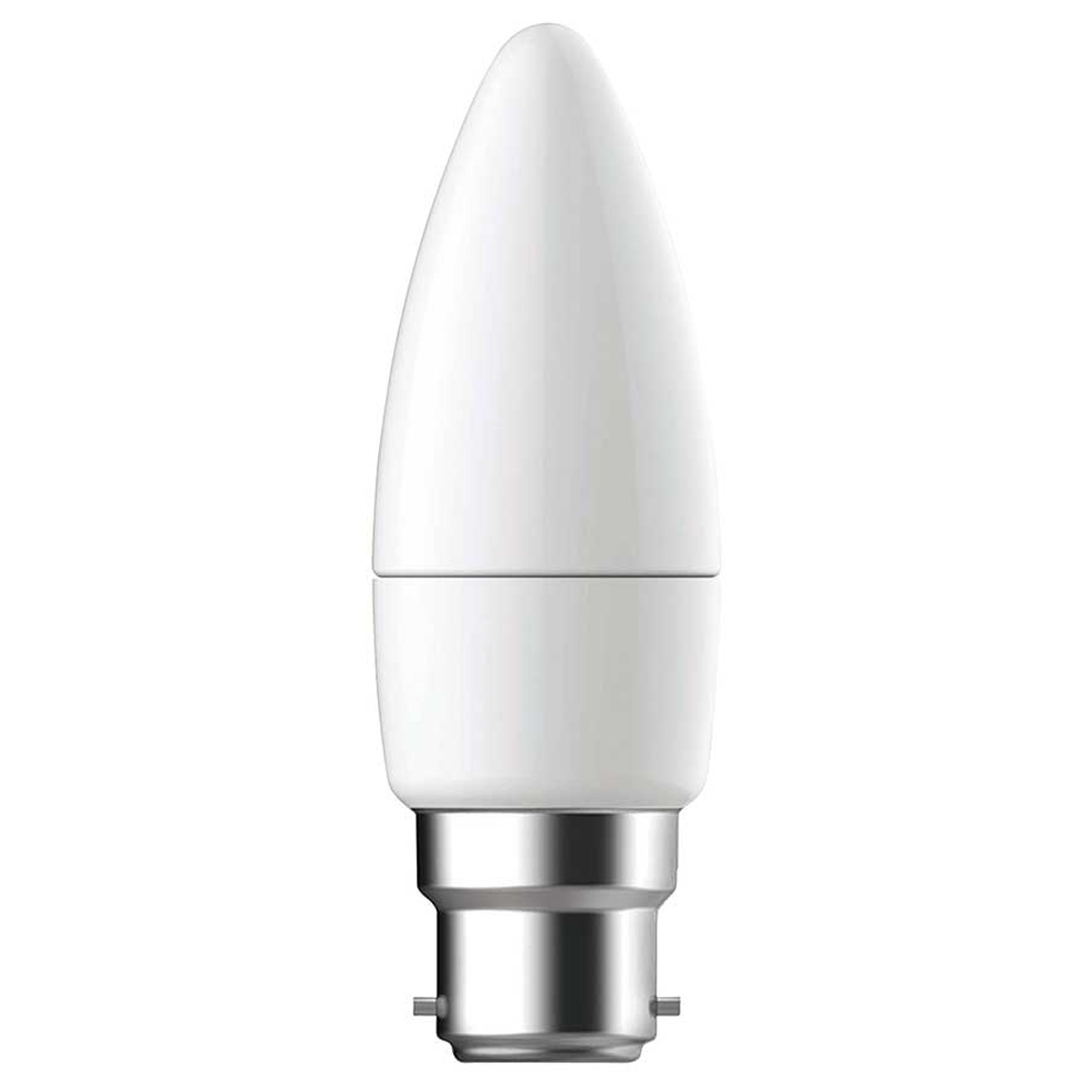 Ener-J 4W LED B22 3000K Candle Lamp 10 Pack Image 1