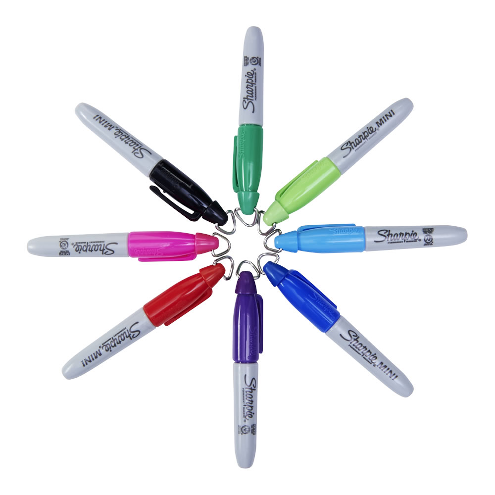 Sharpie Mini Fine Point Marker Assorted Colours Wilko