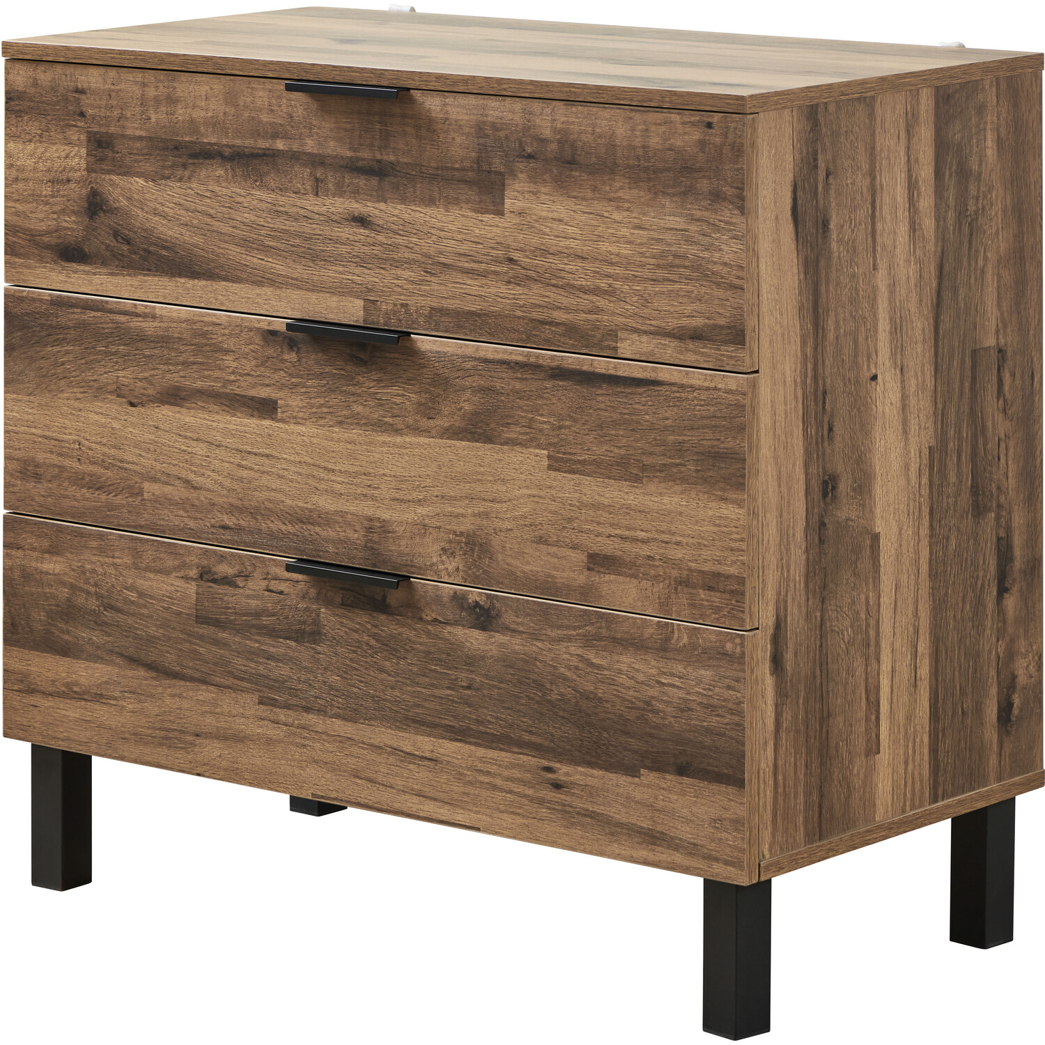 Hampshire 3 Drawer Oak Chest of Drawers Image 3