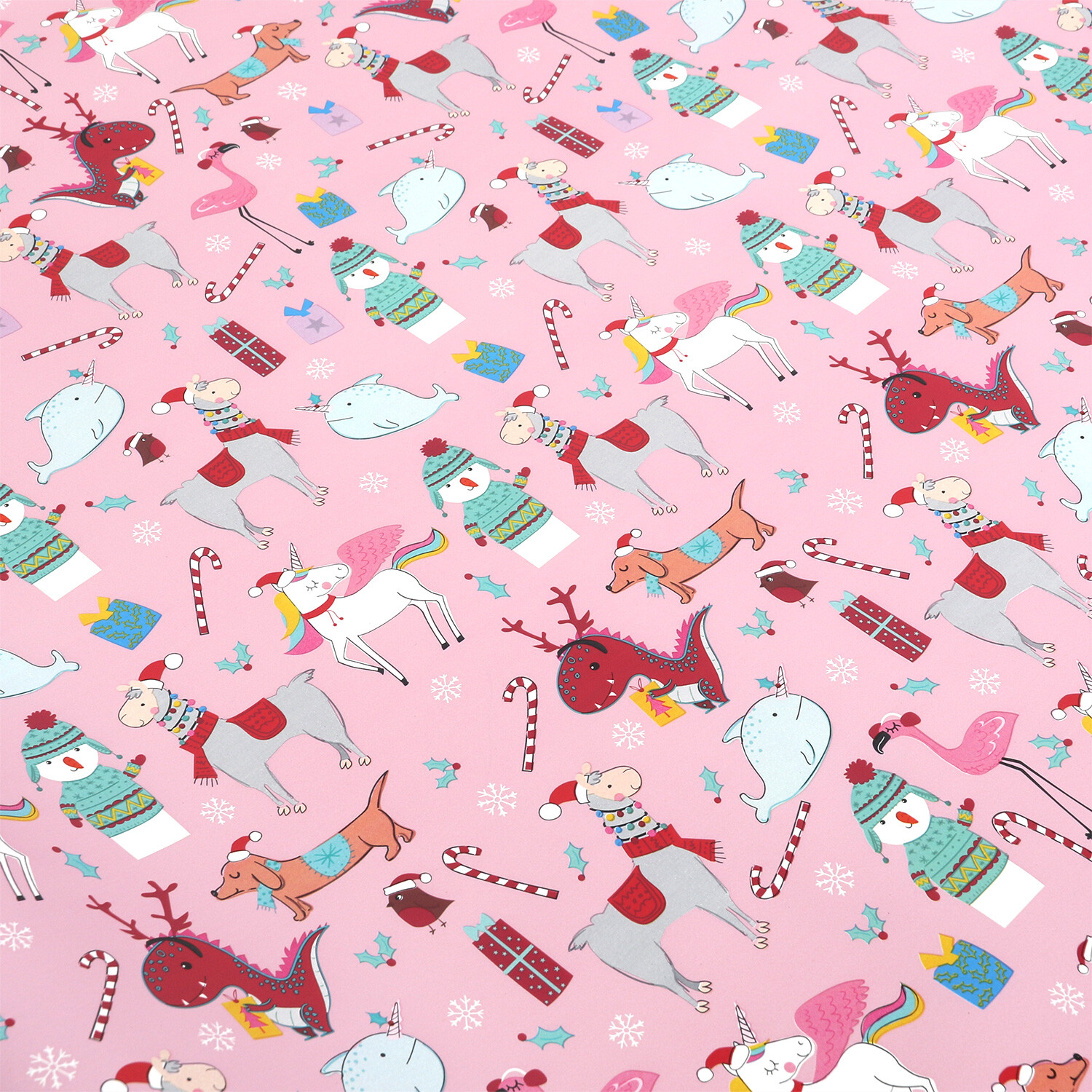 8m Fun Festive Wrapping Paper Image 2