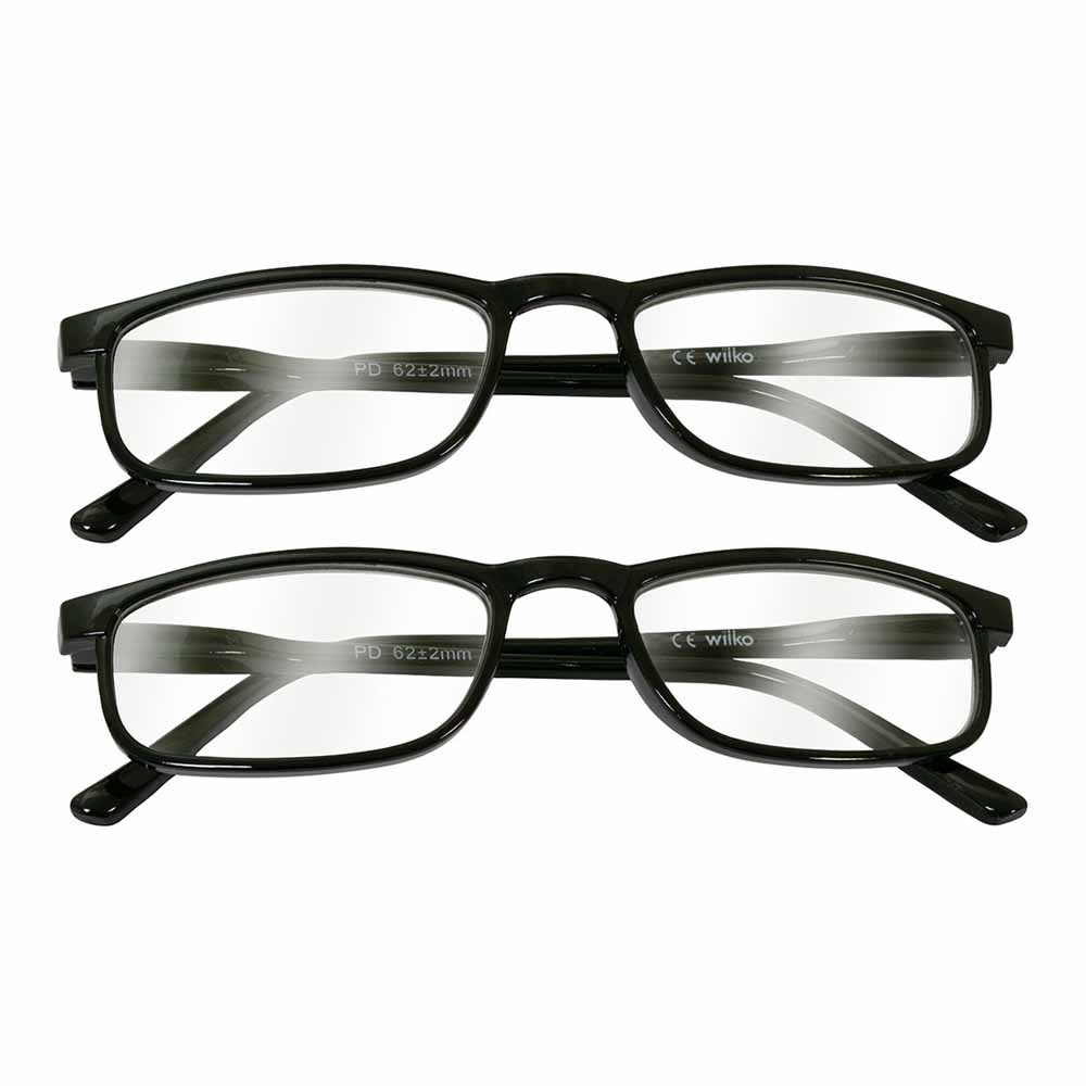 Wilko +1.5 Strength Reading Glasses 2 Pack Image 1