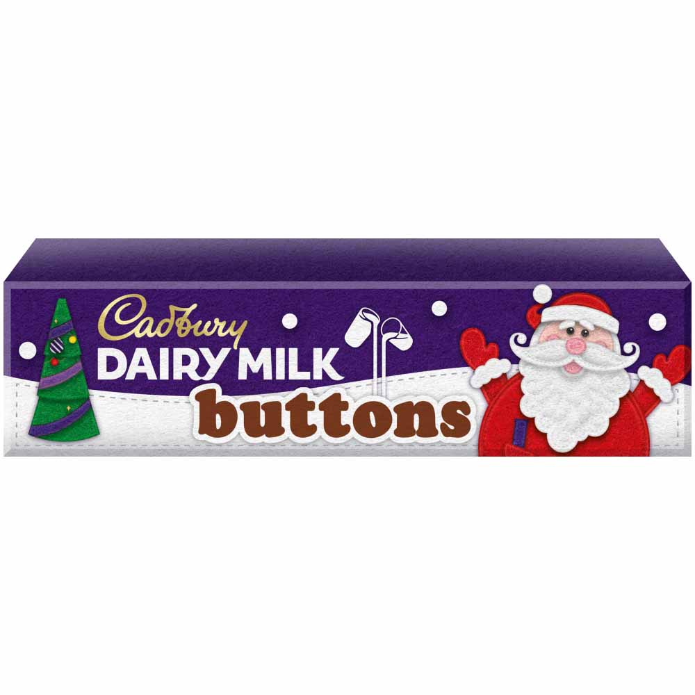 Cadbury Dairy Milk Chocolate Buttons Tube 72g Image 1