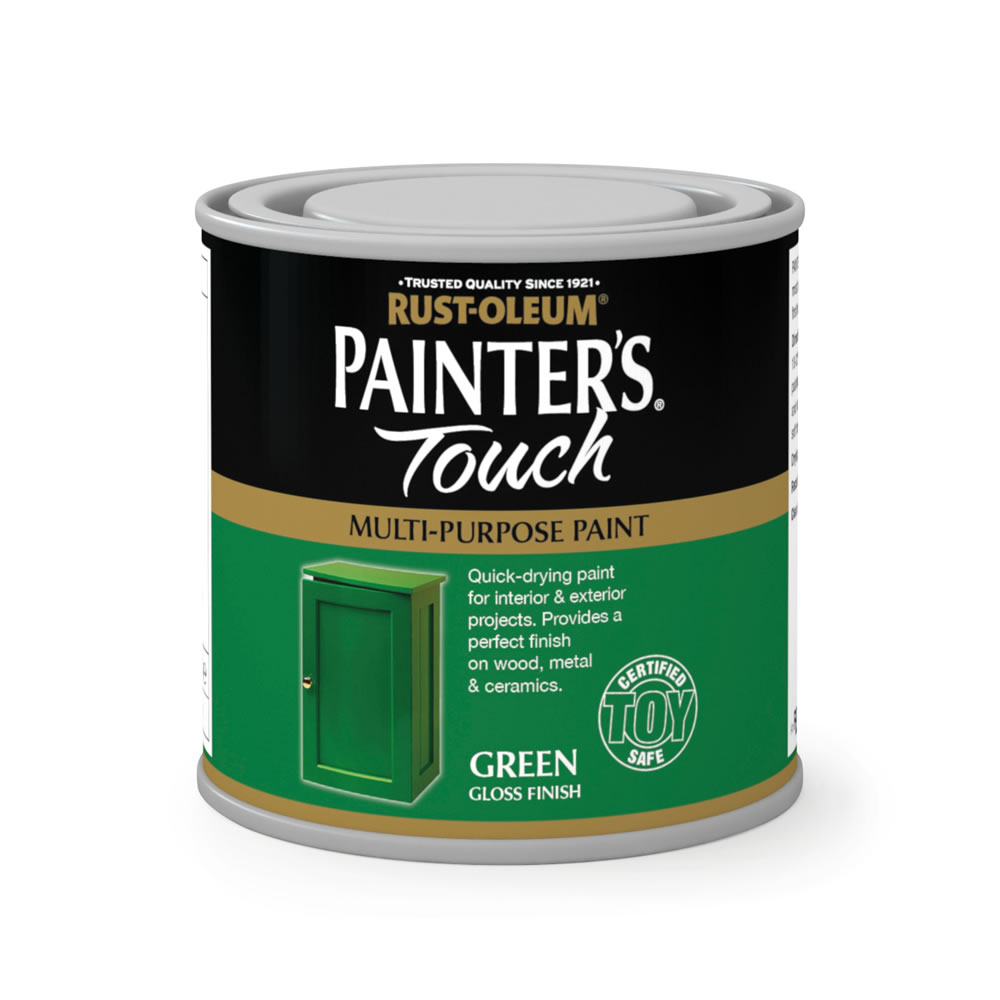 RustOleum Painter's Touch Gloss Paint Green 250ml Wilko
