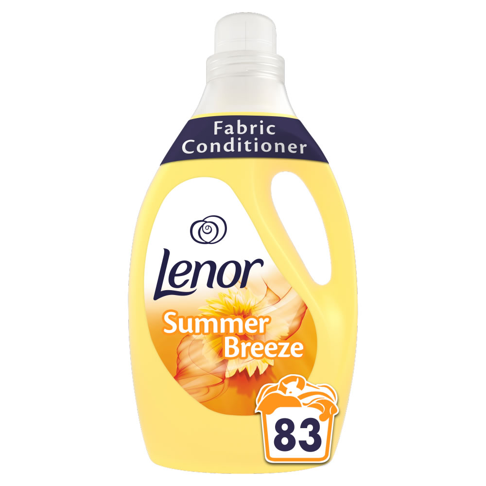 Lenor Summer Breeze Fabric Conditioner 83 Washes 2.905L Image