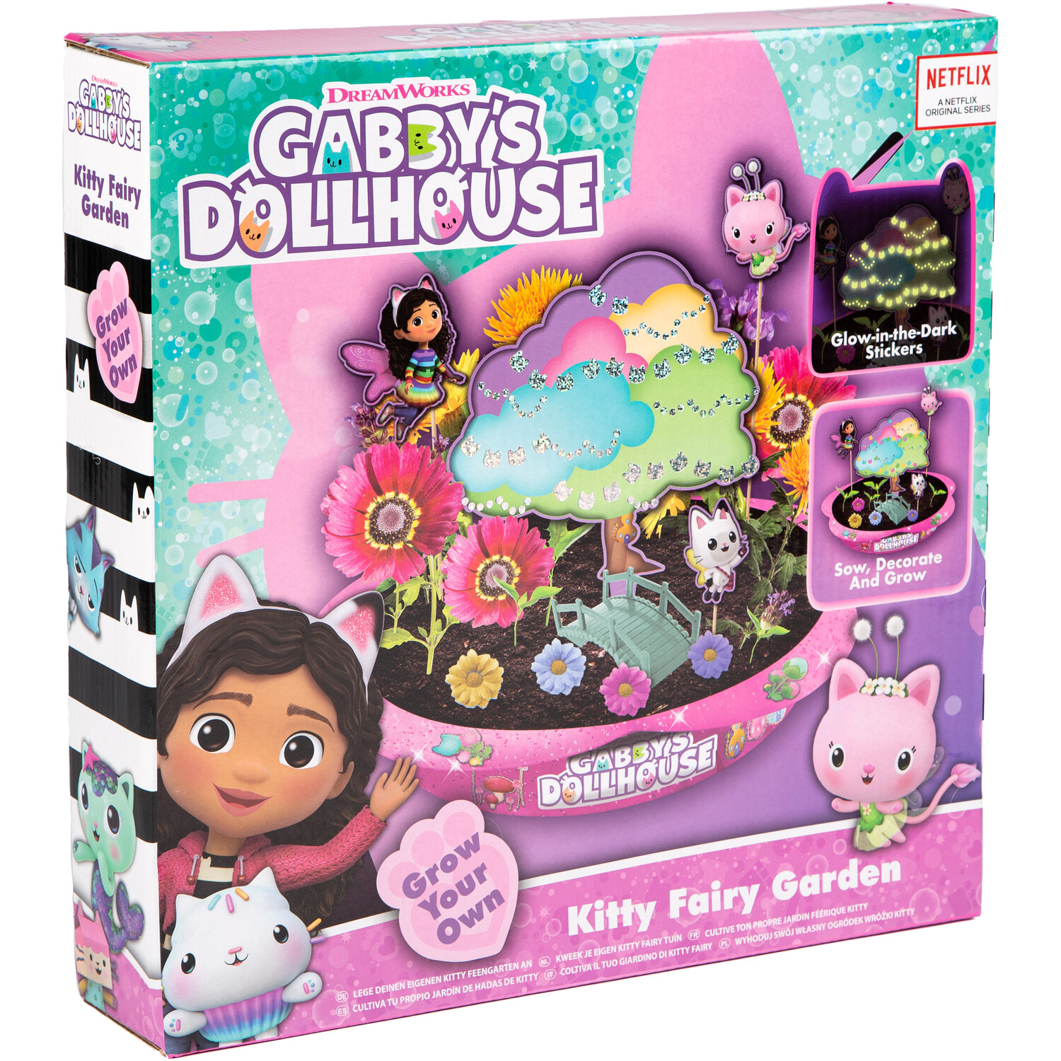 Gabby's Dollhouse Grow Your Own Kitty Fairy Garden Image 1