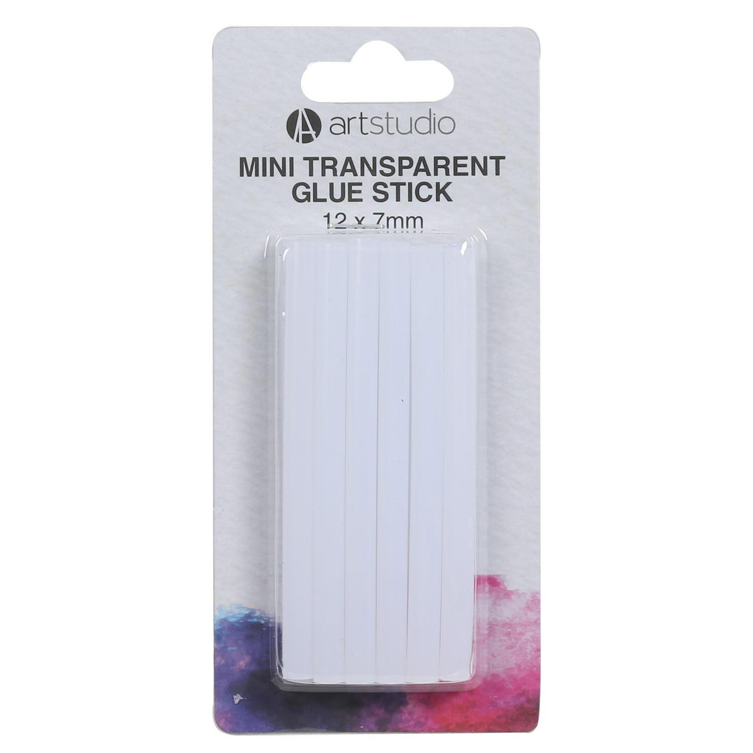 Art Studio Mini Transparent Glue Gun Refill Sticks 6 Pack Image