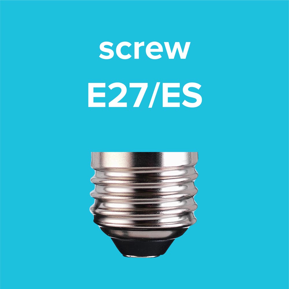 Wilko 1 Pack Screw E27/ES LED 470 Lumens Standard Light Bulb Image 3