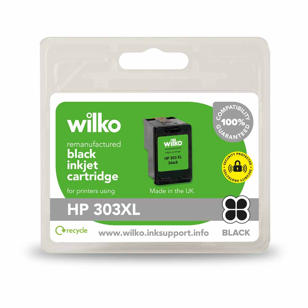 Wilko Hp303xl Black Ink Cartridge Image