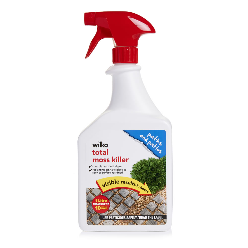 Wilko Ready to Use Total Moss Killer 1L Wilko