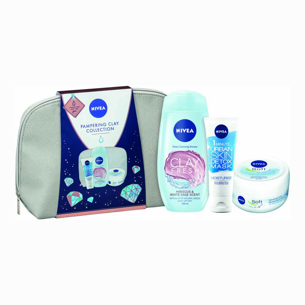 Nivea Pampering Clay Collection Gift Set Image 2