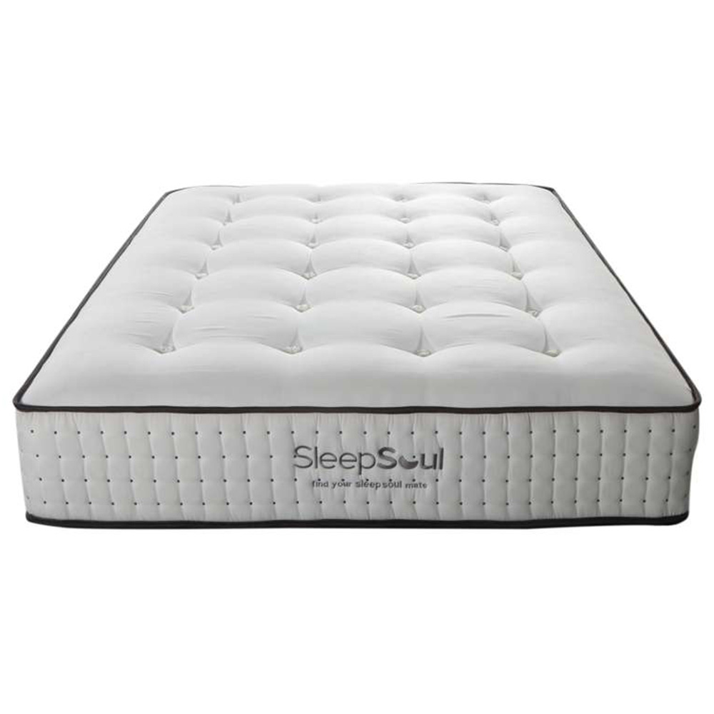 SleepSoul Harmony Small Double White 1000 Pocket Sprung Memory Foam Mattress Image 2