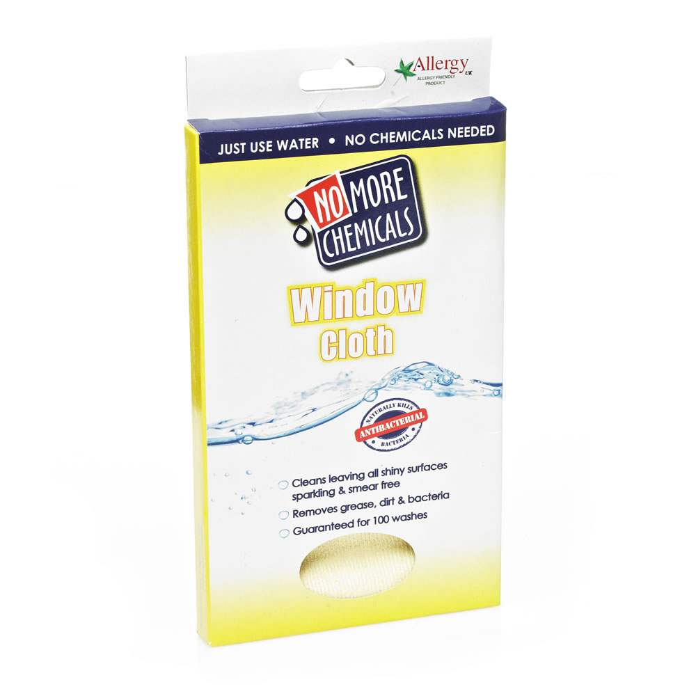 No More Chemicals Window Cloth Wilko
