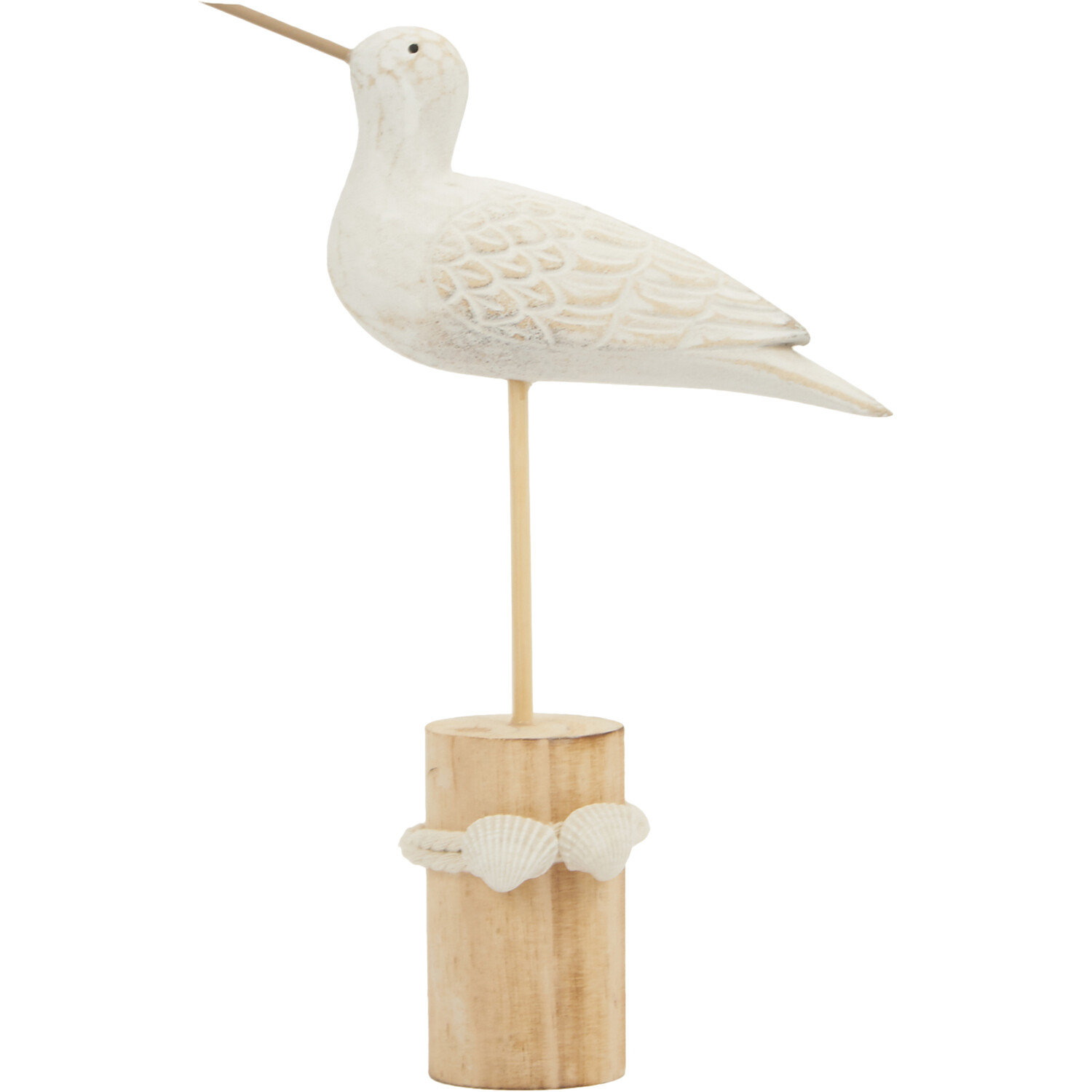 Wooden Seagull - White Image 1
