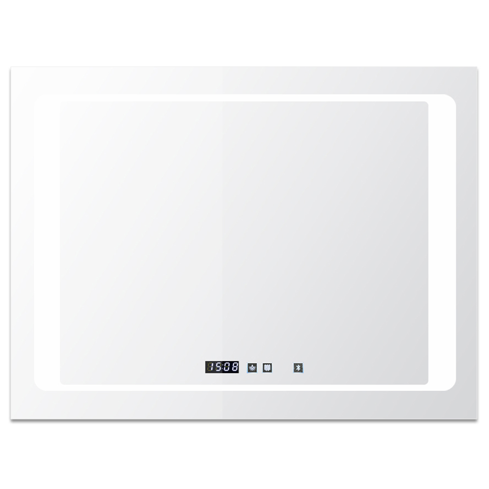 Ener-J Rectangle LED Mirror with Bluetooth Speaker and Changeable CCT Image 1