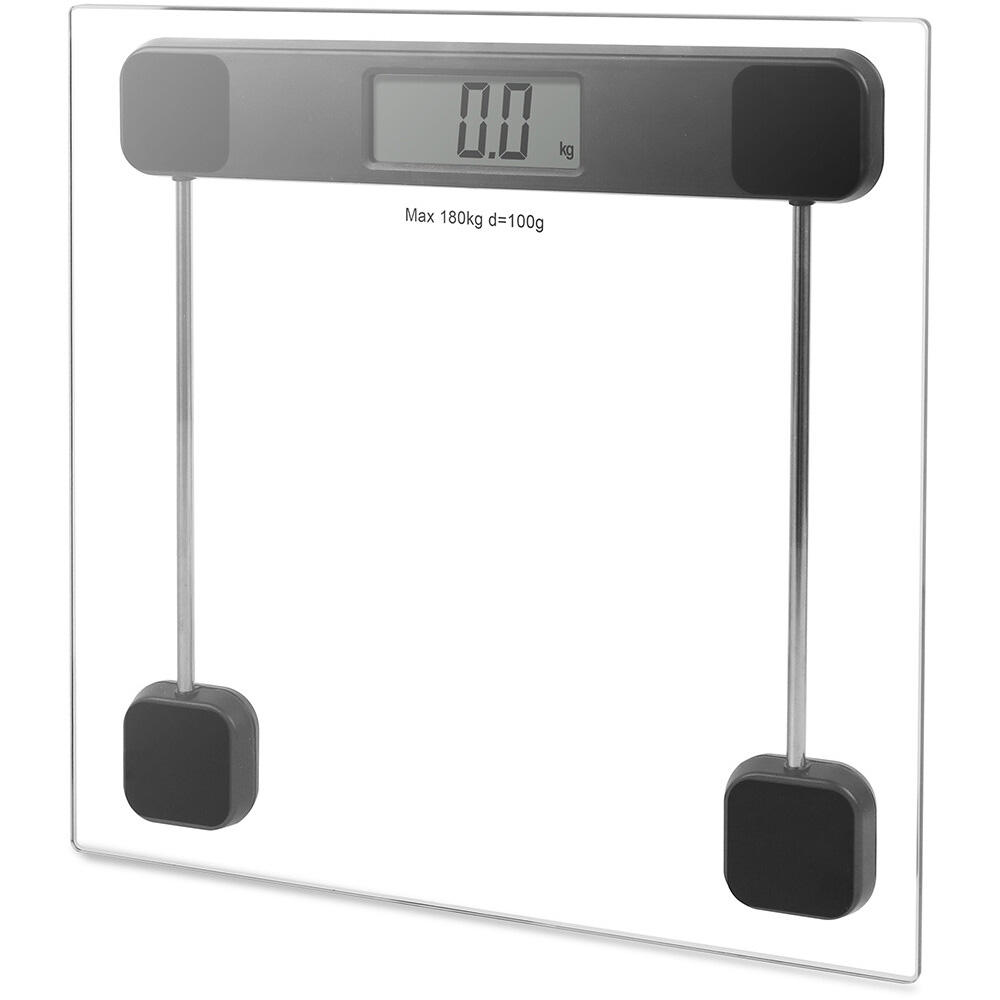 Clear Electronic Bathroom Scale Image 1