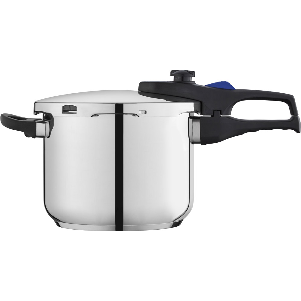 Tower Express Stainless Steel Pressure Cooker 22cm 6L Image 1