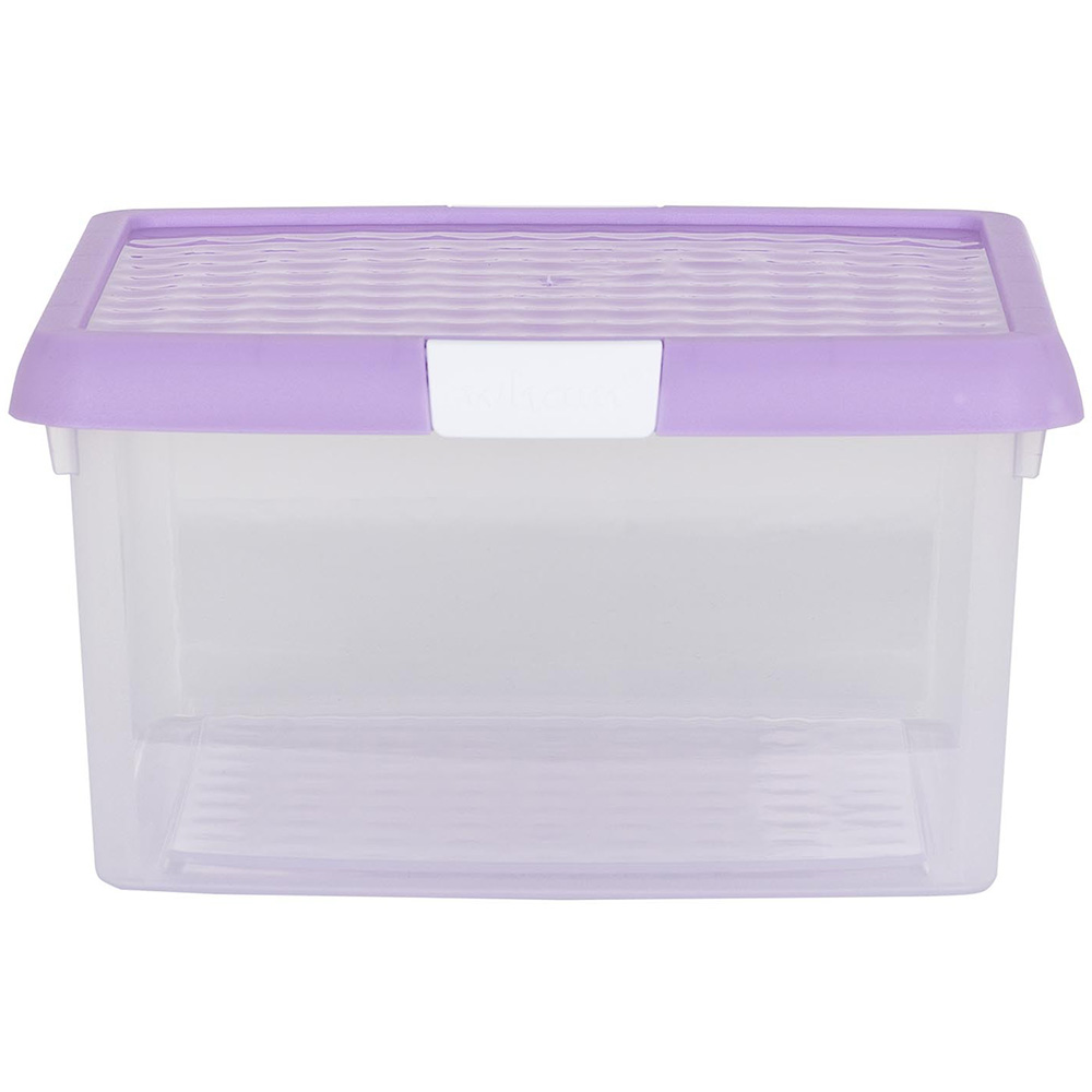 Wham 9L Pink/Lilac Storage Box with Lid Image 2