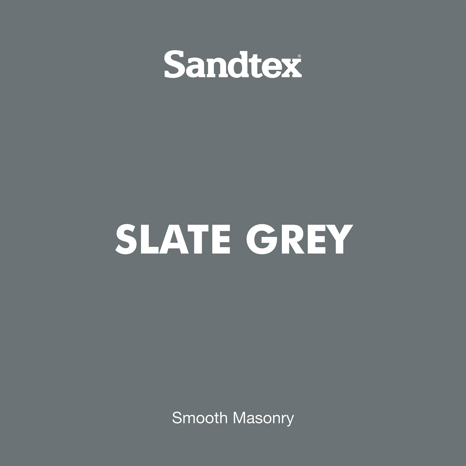 Sandtex Walls Slate Grey Microseal Smooth Masonry Matt Paint 5L Image 4