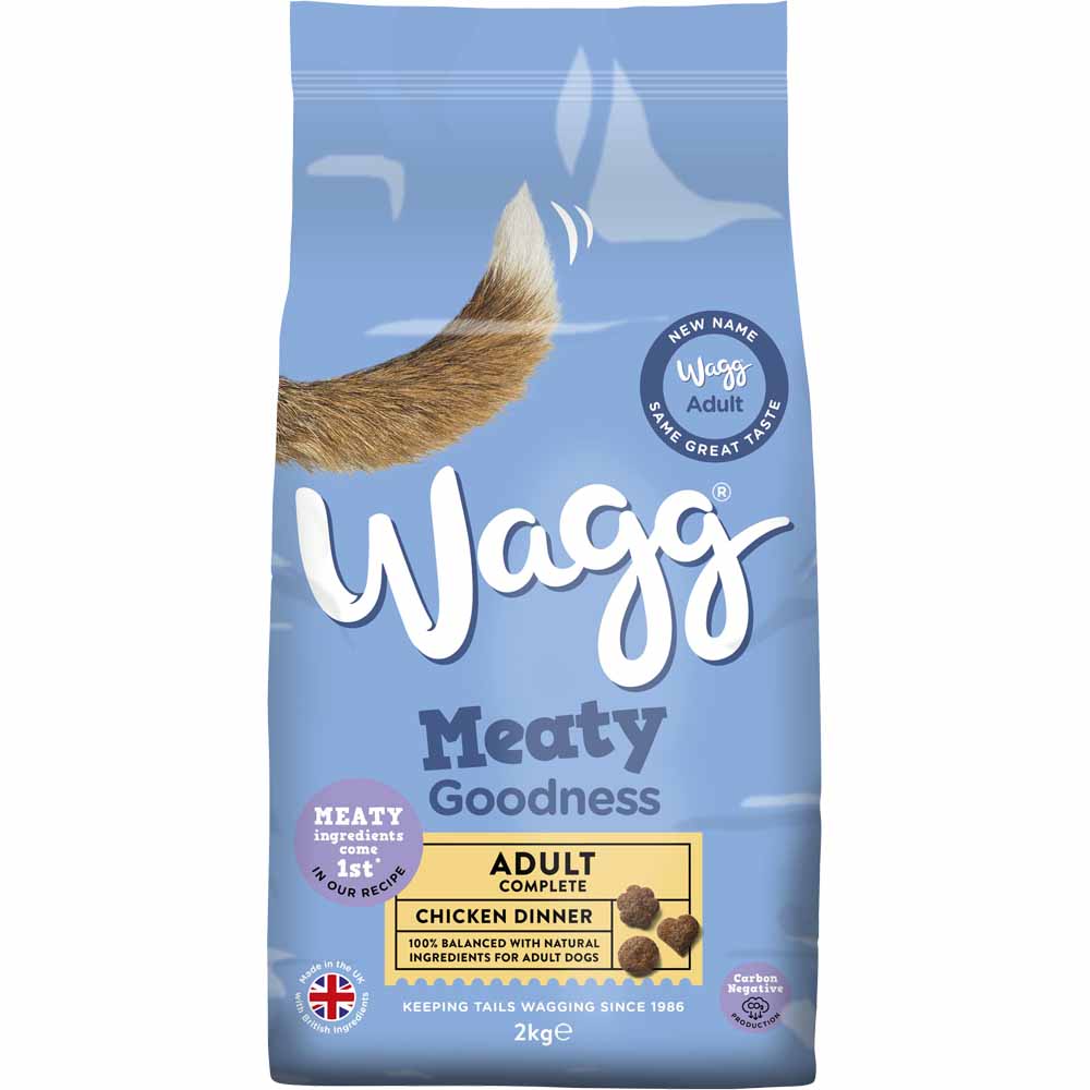 Wagg Meaty Goodness Chicken Adult Dry Dog Food 2kg Image 1