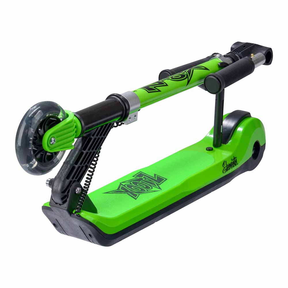 Xootz Element Electric Foldable Scooter Green Image 3