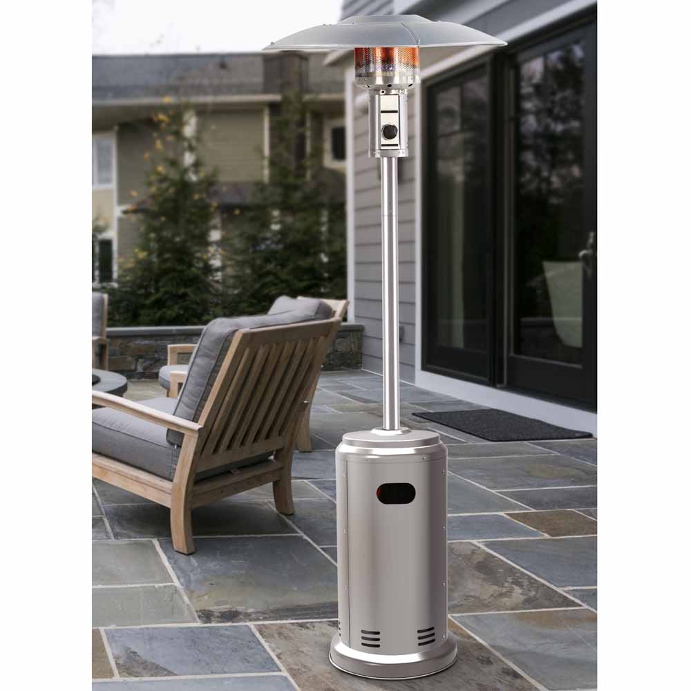 Callow County Stainless Steel Gas Patio Heater Image 7