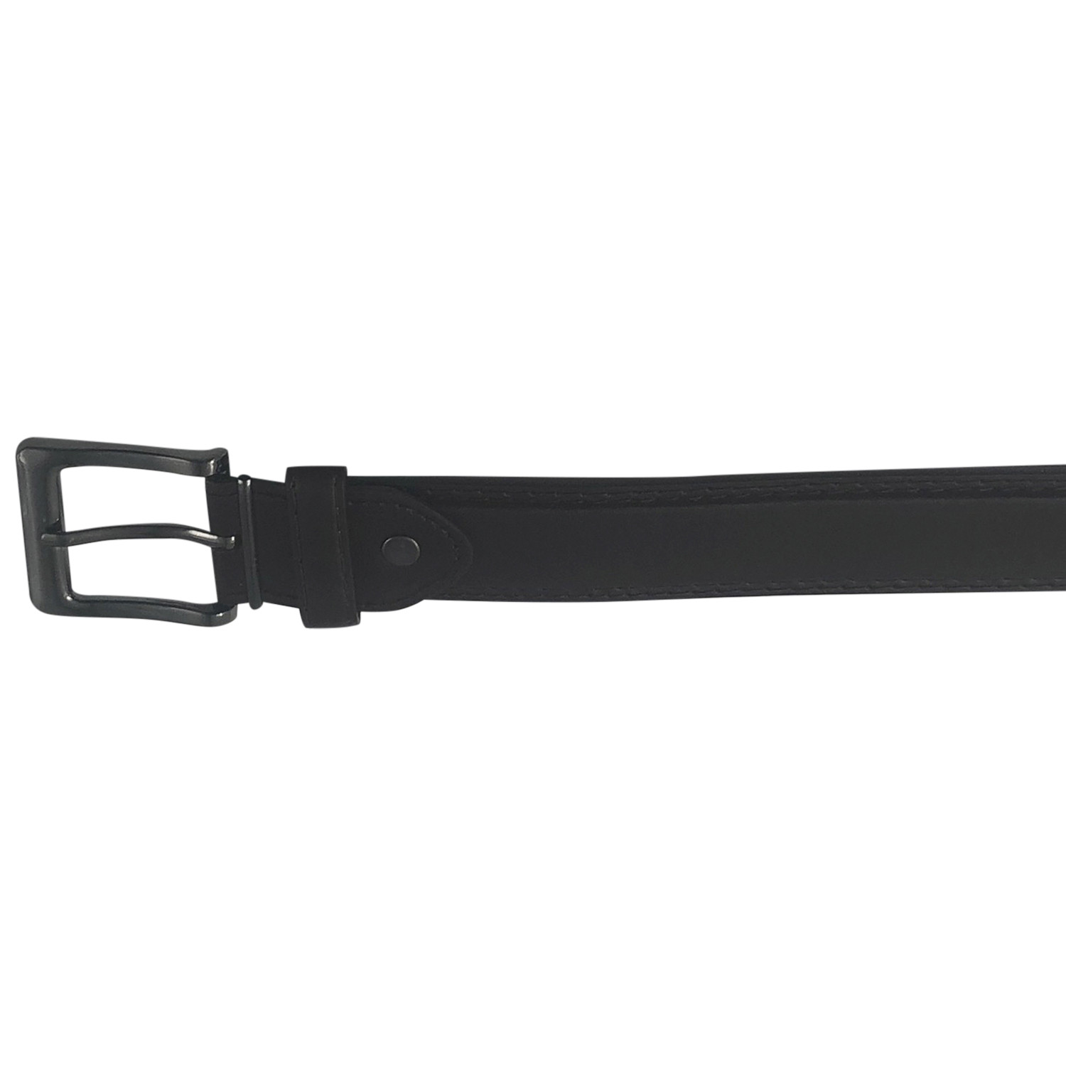 Leather Trouser Belt  - Black / XL Image