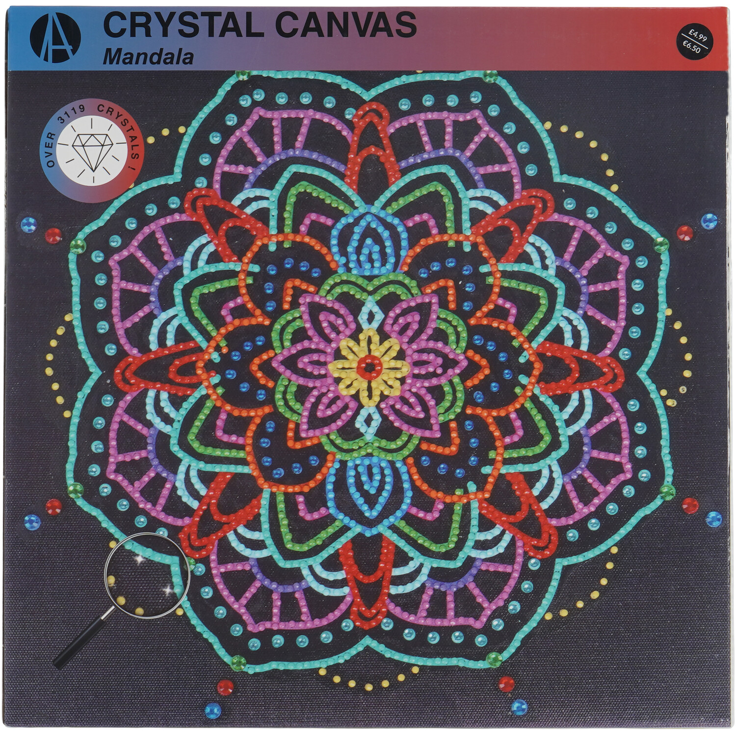 Crystal Canvas Mandala Kit Image 4