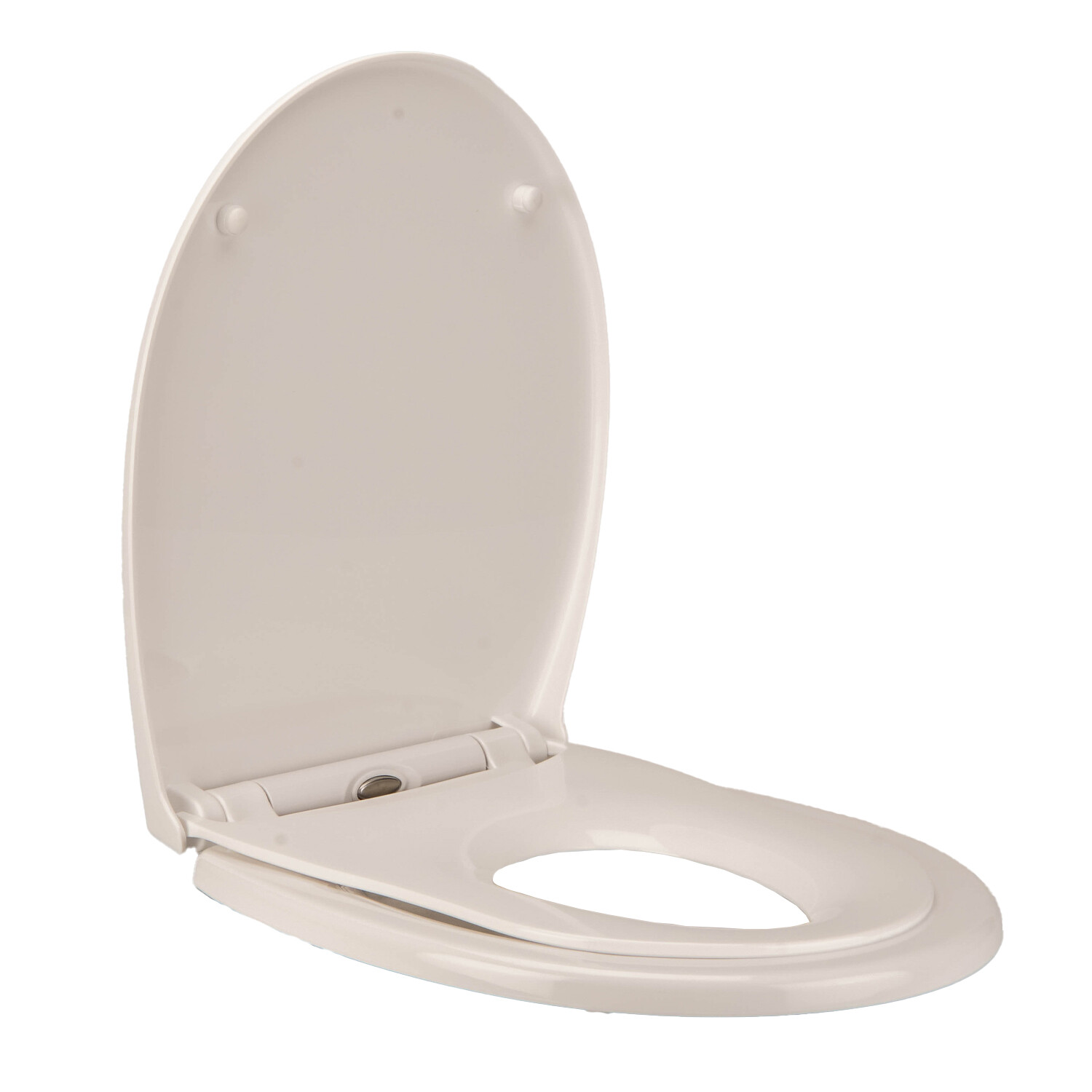 White Family Toilet Seat Image 1