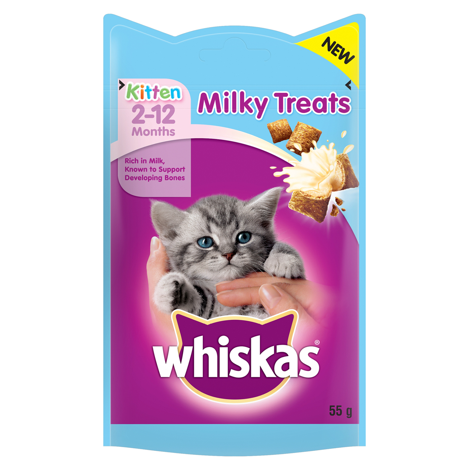 Whiskas Kitten Milky Kitten Treat 55g Image