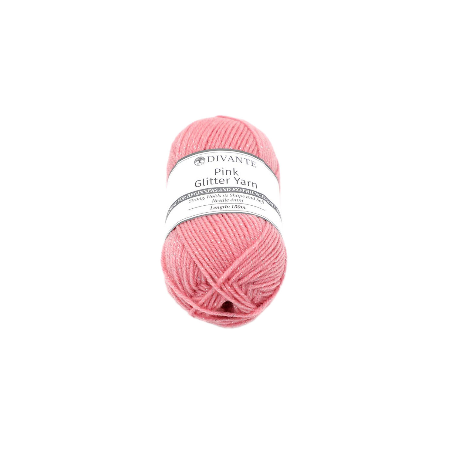 Divante Pink Glitter Yarn 100g Image