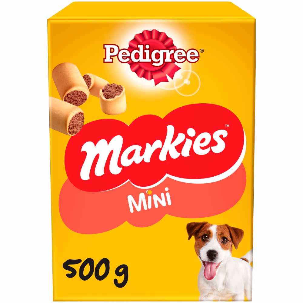 Pedigree Markies Mini Dog Treats 500g Image 1