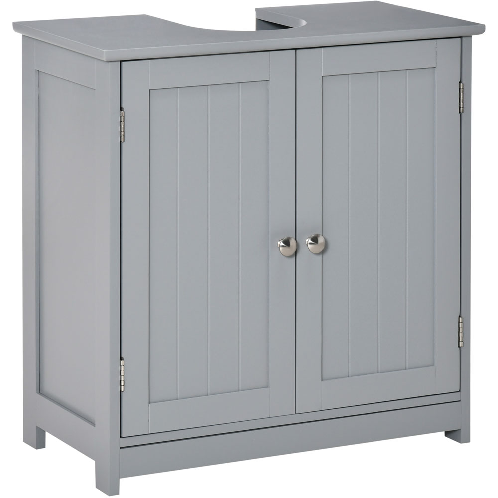 Kleankin Vanity Cabinet Grey Image 2