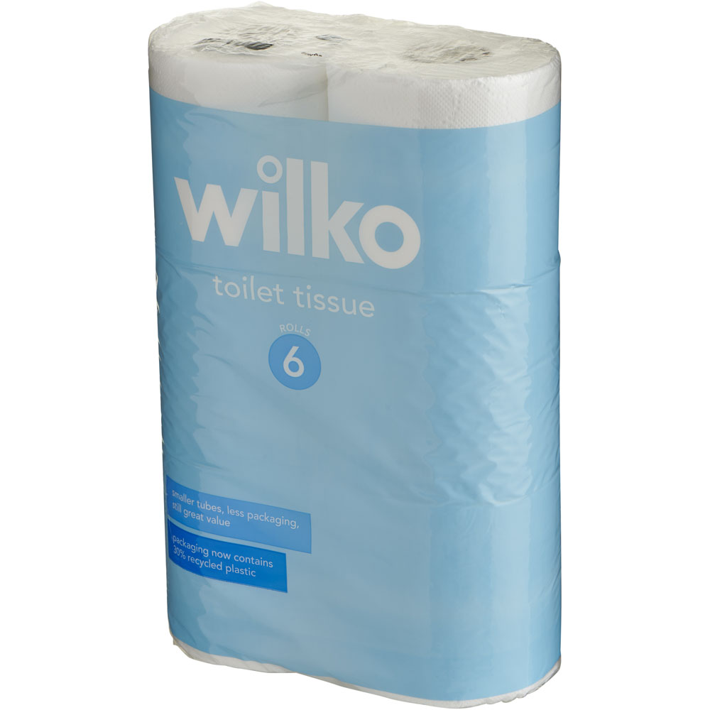 Wilko Toilet Tissue 6 Rolls 2 Ply     Image 2