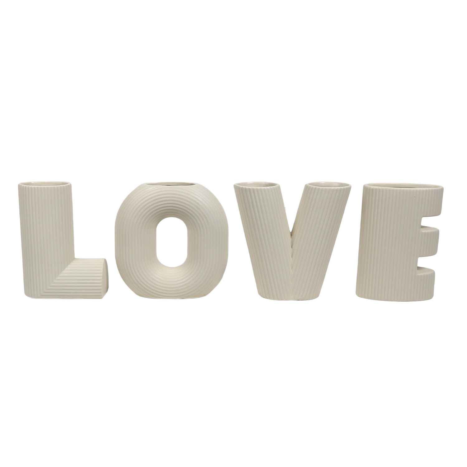 LOVE Ornament / Vase - White Image 1