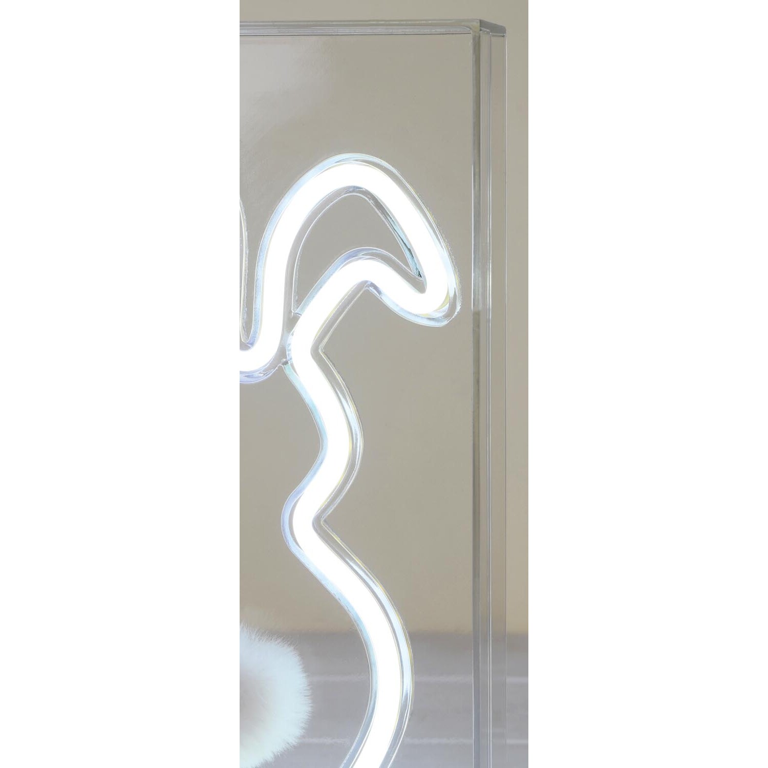 Neon Bunny Light - White Image 4