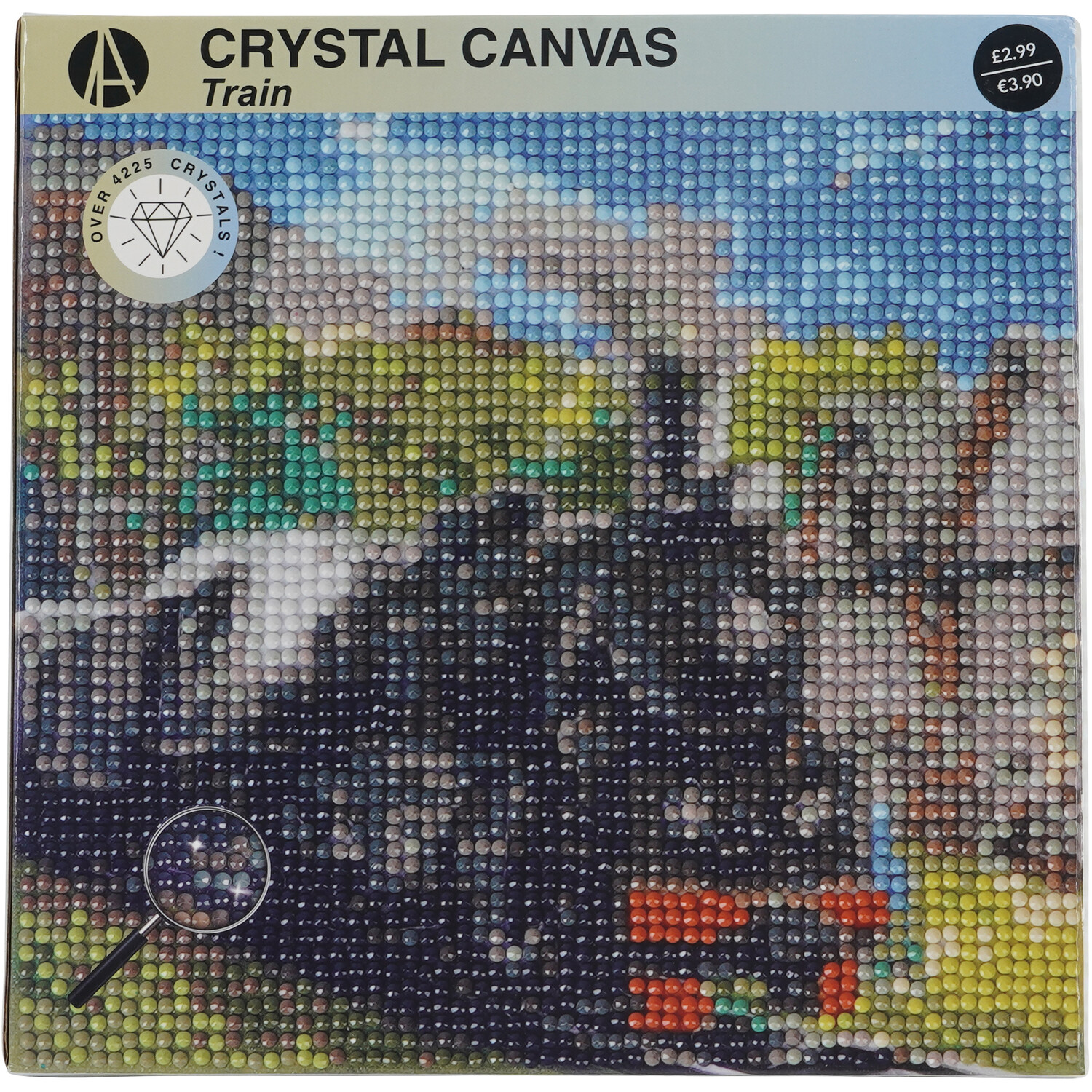 Crystal Canvas Bike or Train Image 1