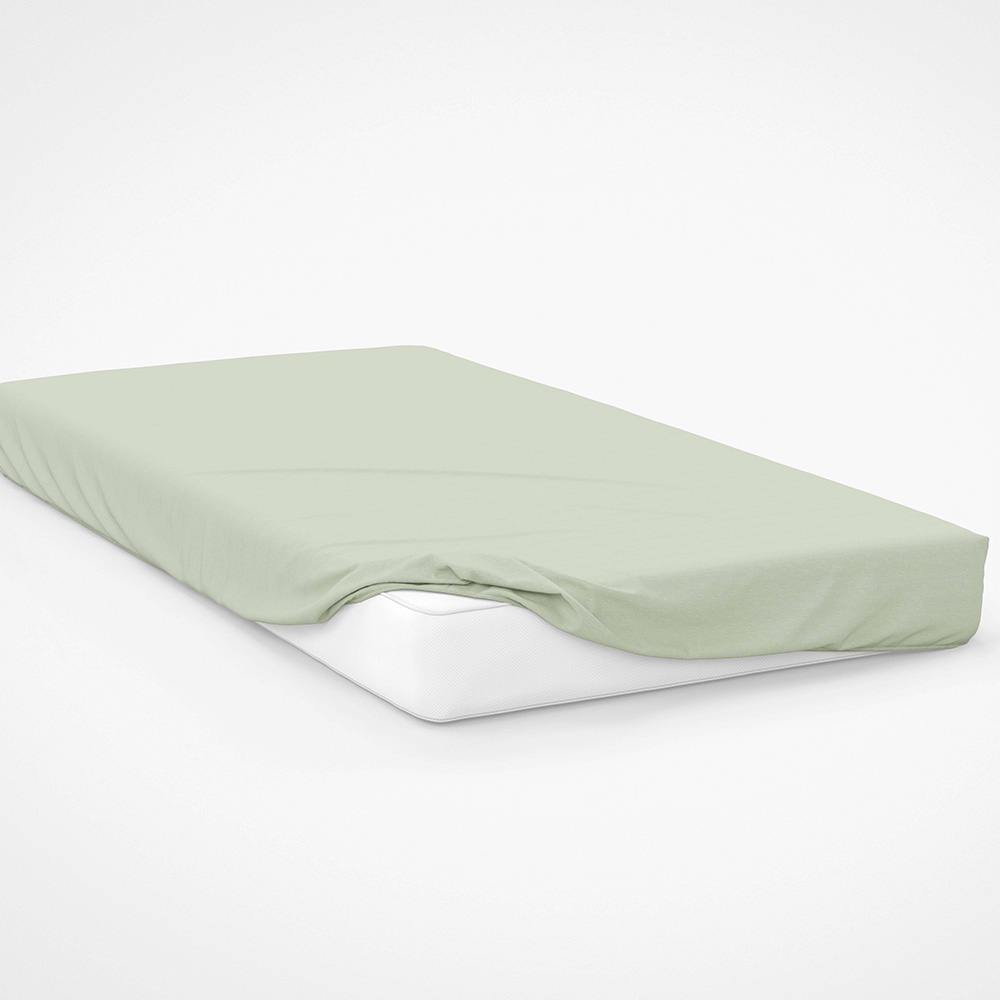 Serene Super King Apple Fitted Bed Sheet Image 2