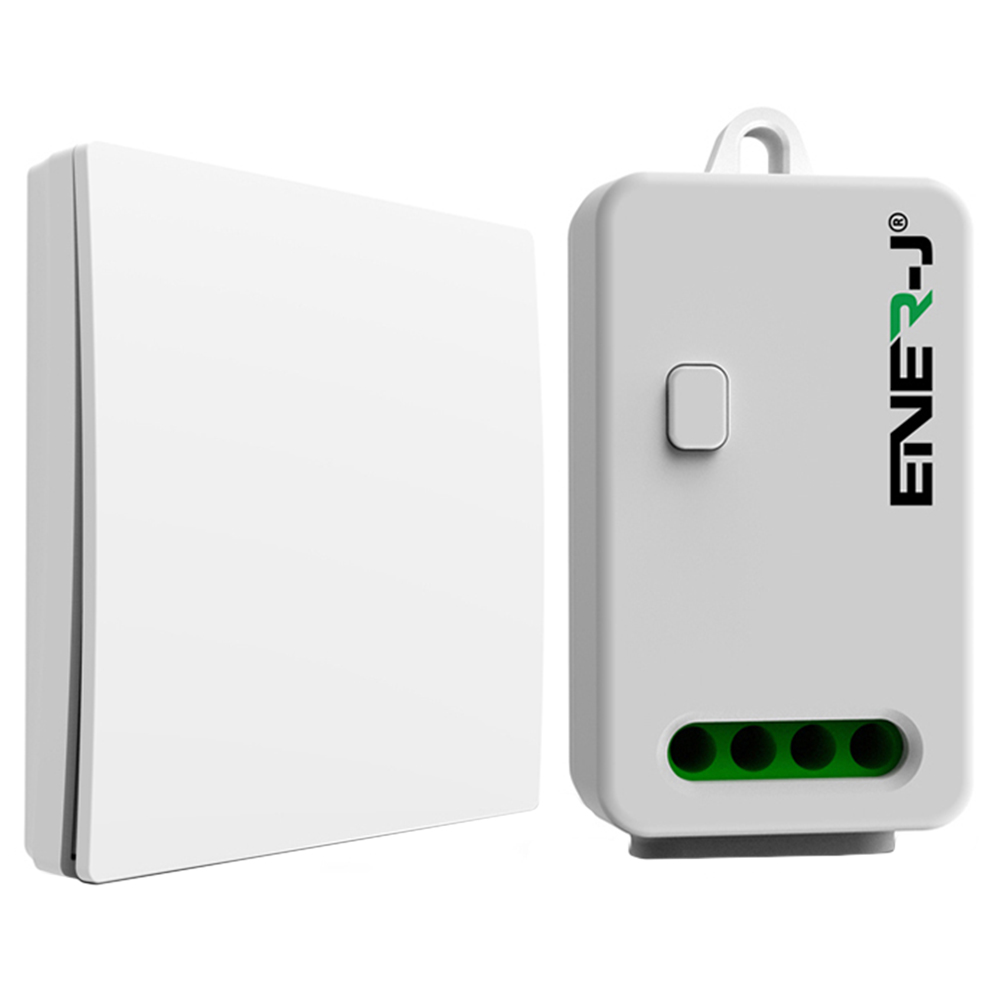 Ener-J Wireless Non Dimmable RF and WiFi Receiver Kinetic Switch Kit Image 1