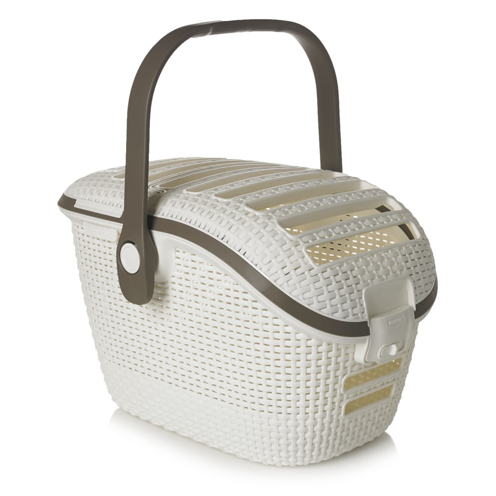 Curver Cream Pet Carrier Wilko