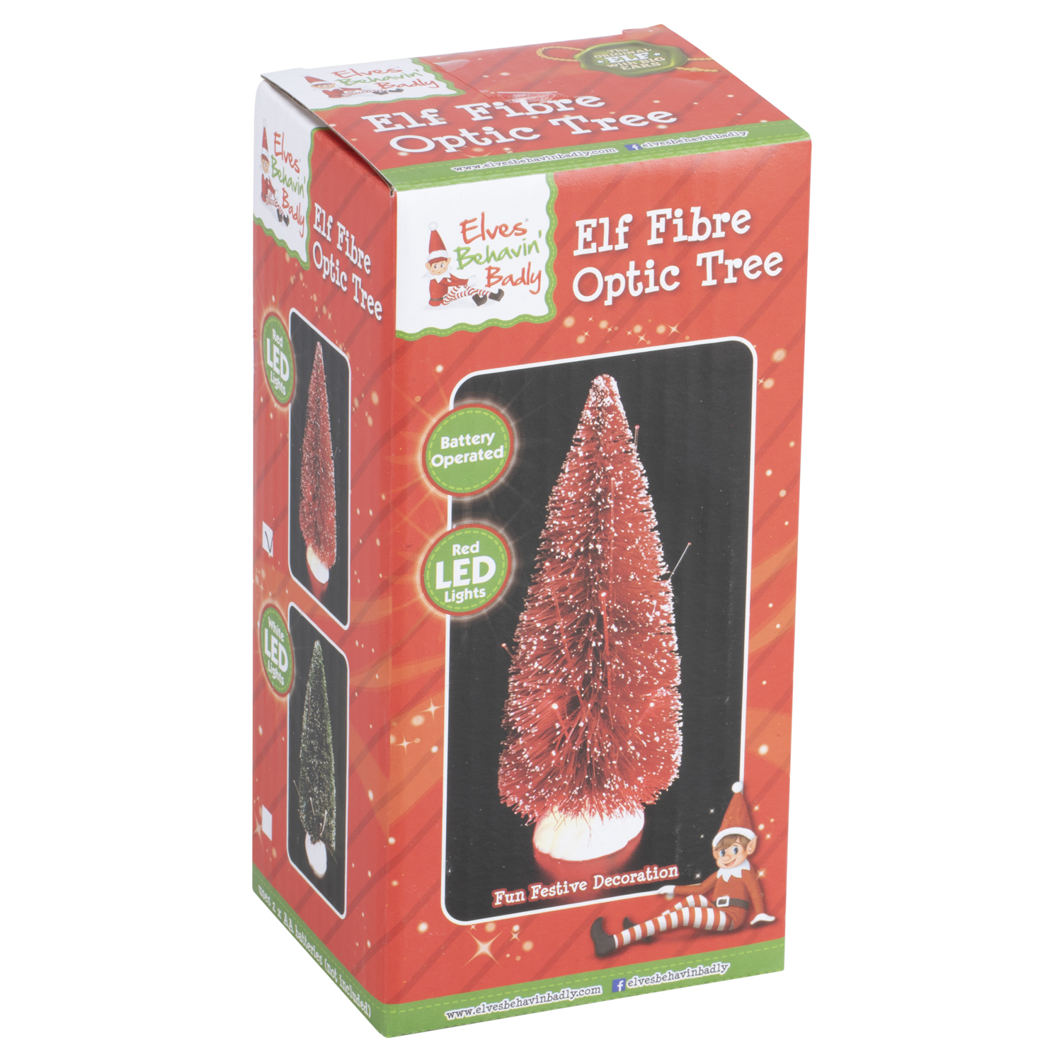 Elf Fibre Optic Christmas Tree Image