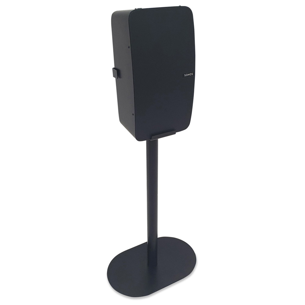 AVF Black Sonos Five Floor Speaker Stand Image 3