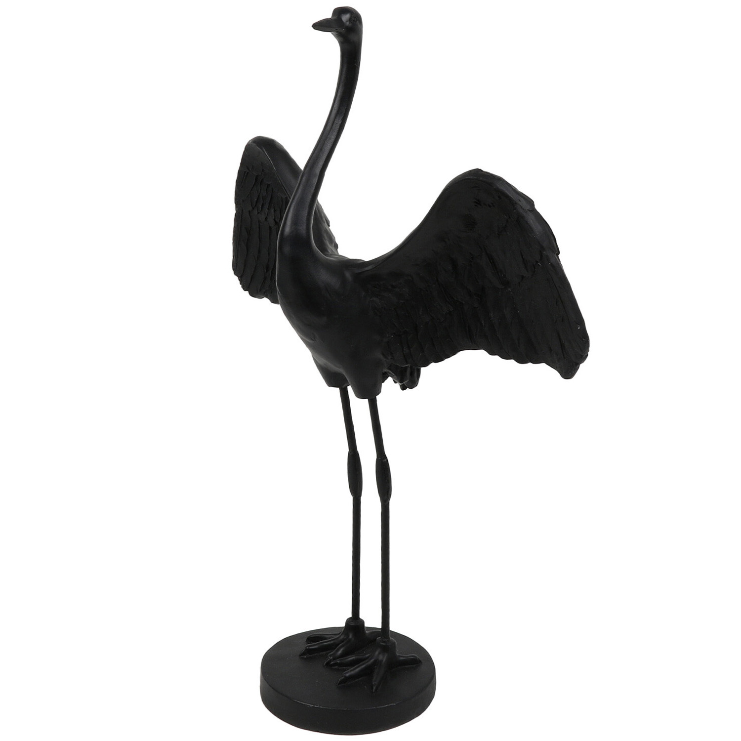 Crane Ornament - Black Image 2