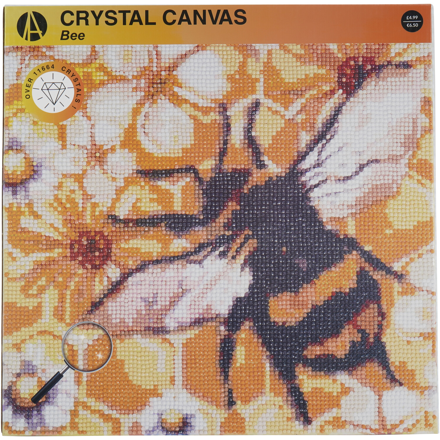Crystal Canvas Flower or Bee Image 1