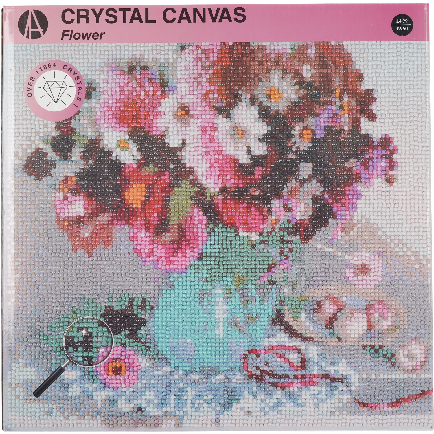 Crystal Canvas Flower or Bee Image 4