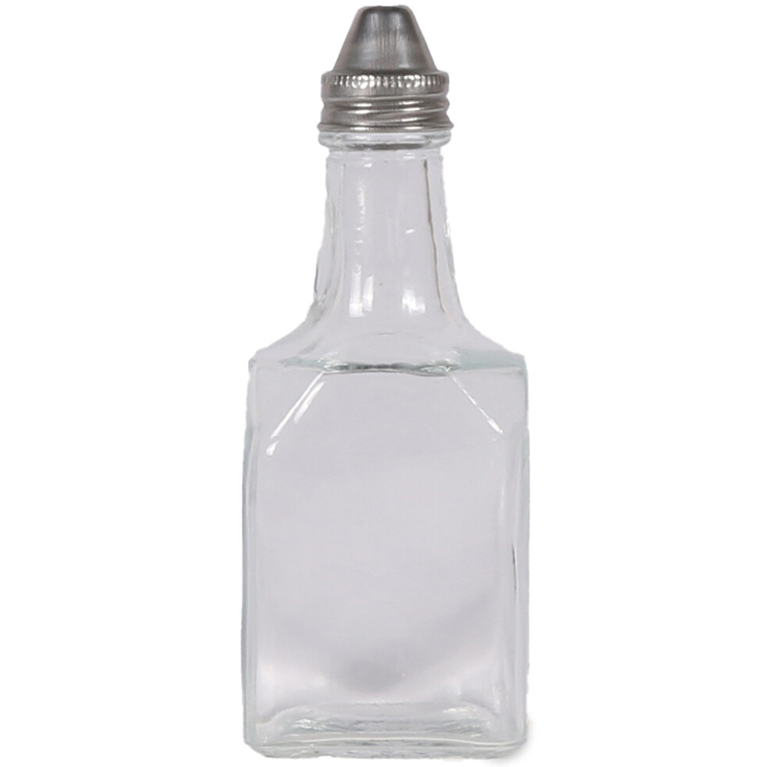 Glass Clear Vinegar Bottle Image 1