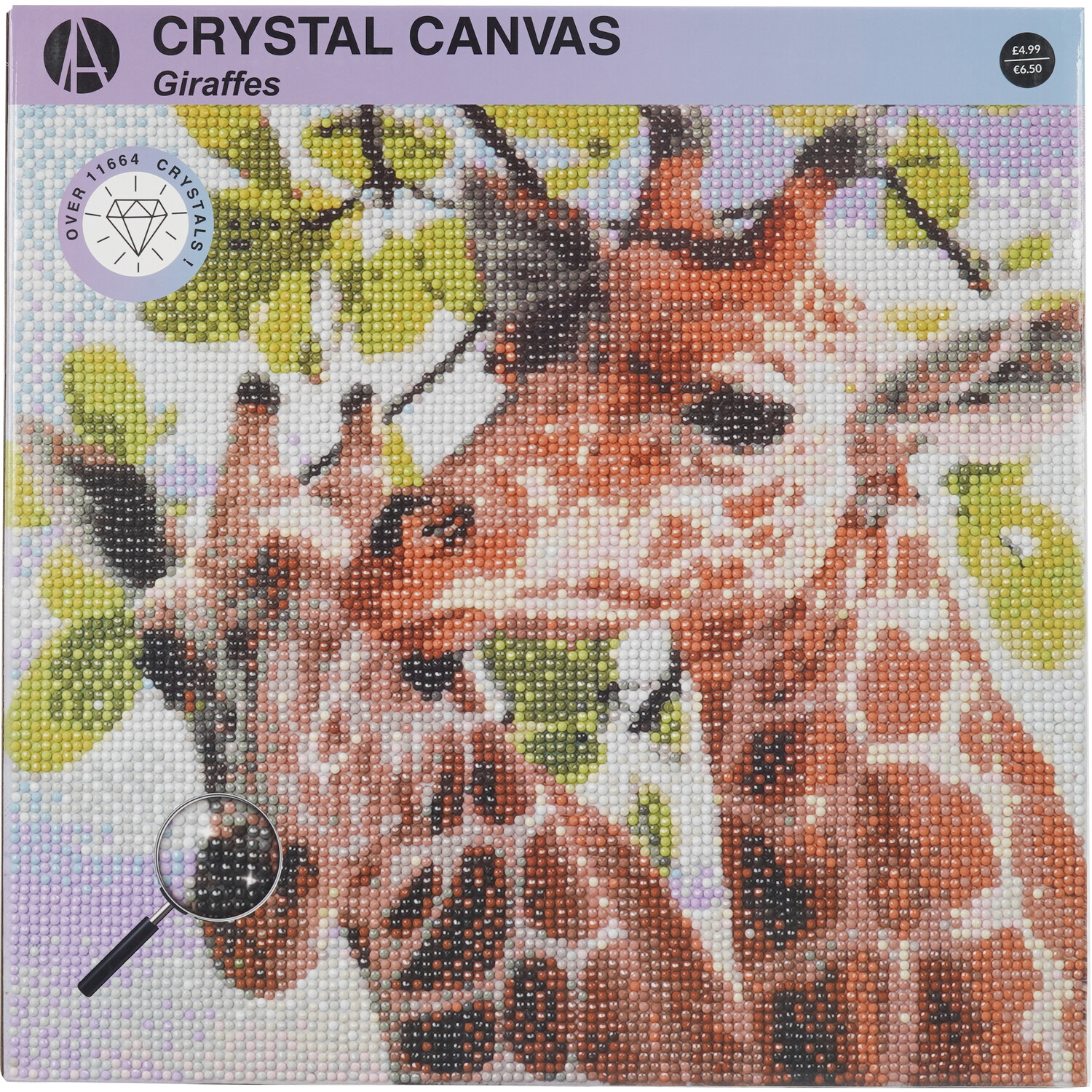 Crystal Canvas Giraffes or Panda Image 1