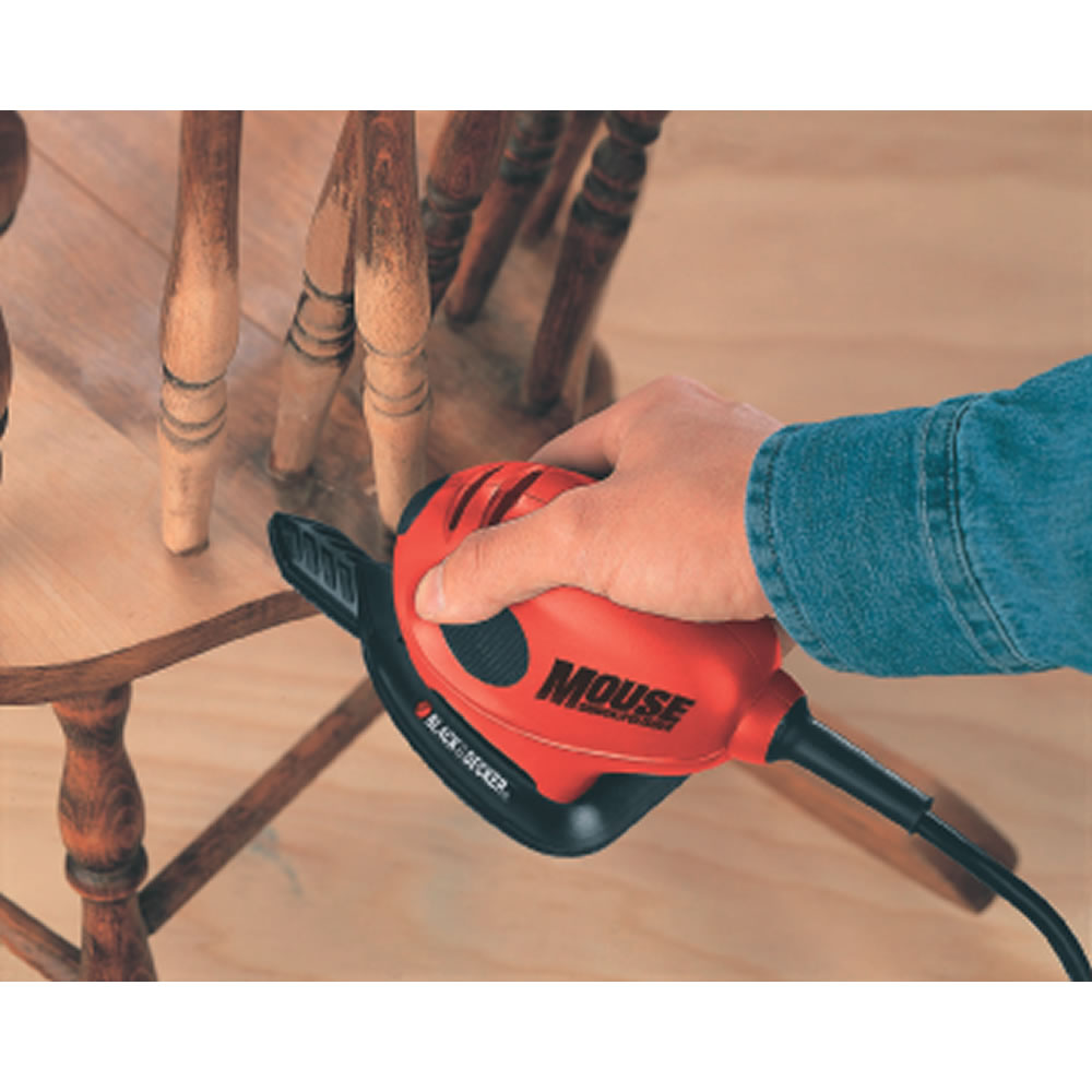 Black & Decker Mouse Sander and Kitbag 15 Accessories Wilko